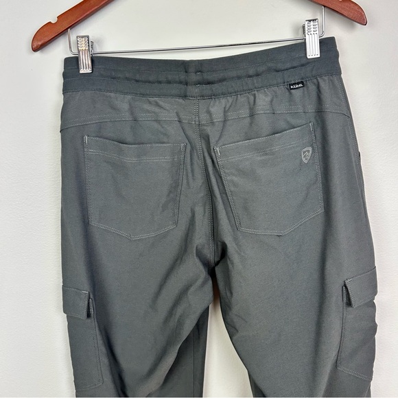 Kühl women’s treks straight pull on Cargo Pants size S Regular in charcoal  gray - Picture 10 of 16